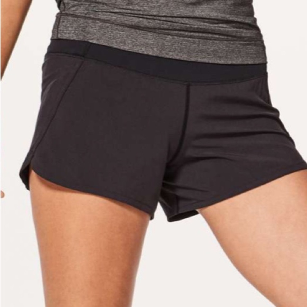 lululemon athletica Black Athletic Shorts